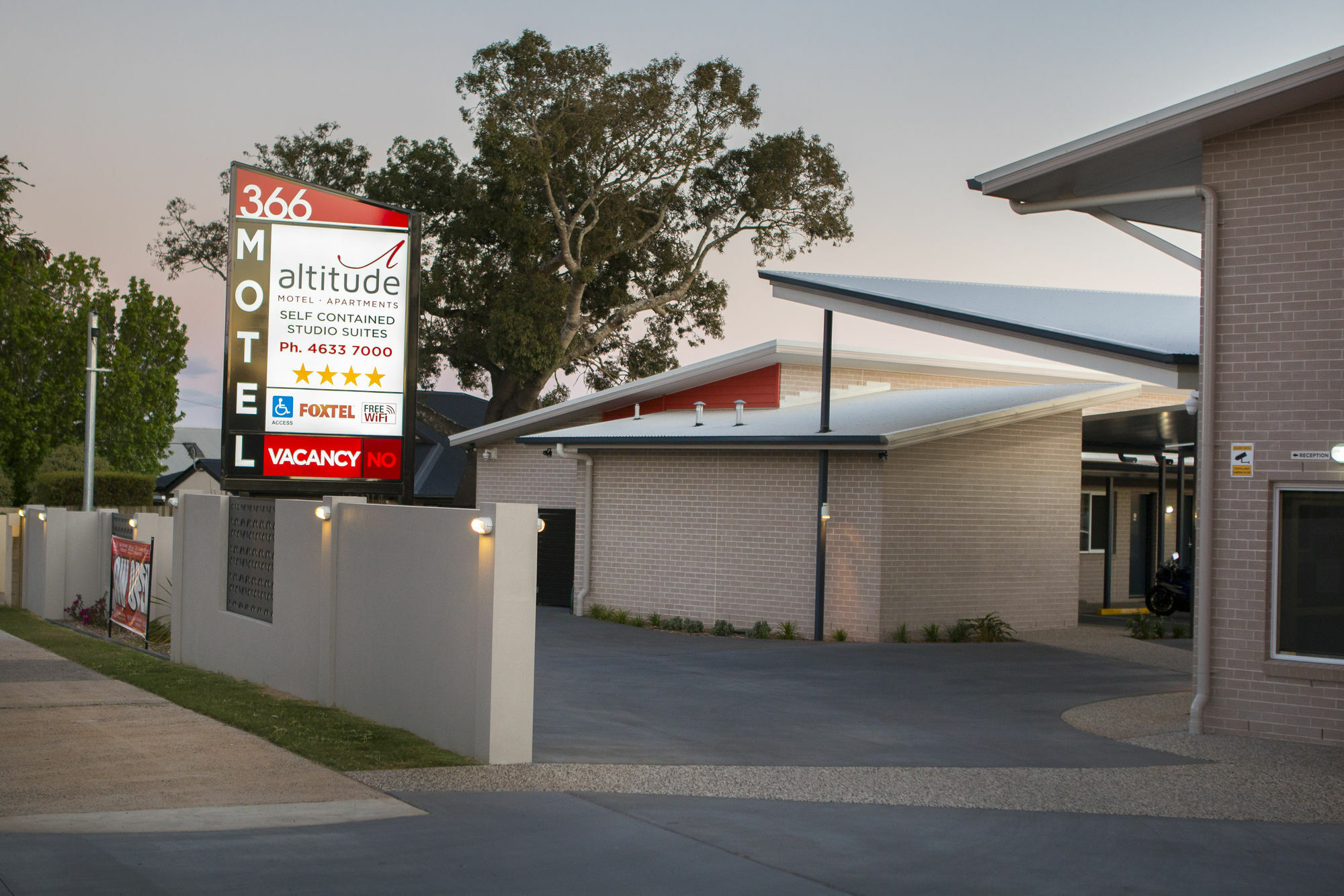 Altitude Motel Apartments Toowoomba Exterior photo